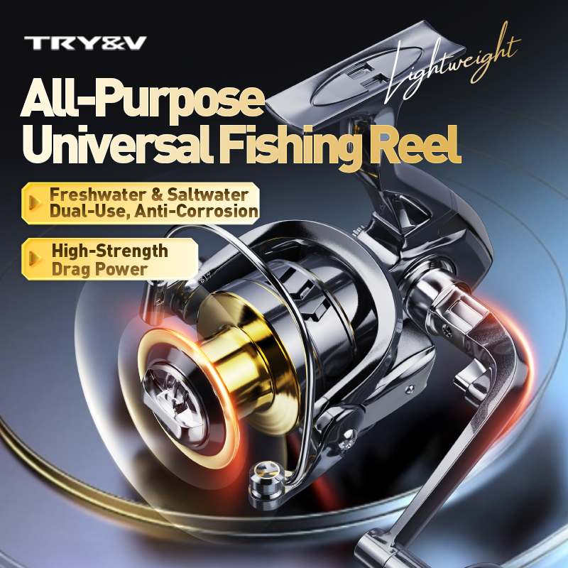 TRY&V CW Full Metal Casting Lu - مراجعة Surf Reel وسعره