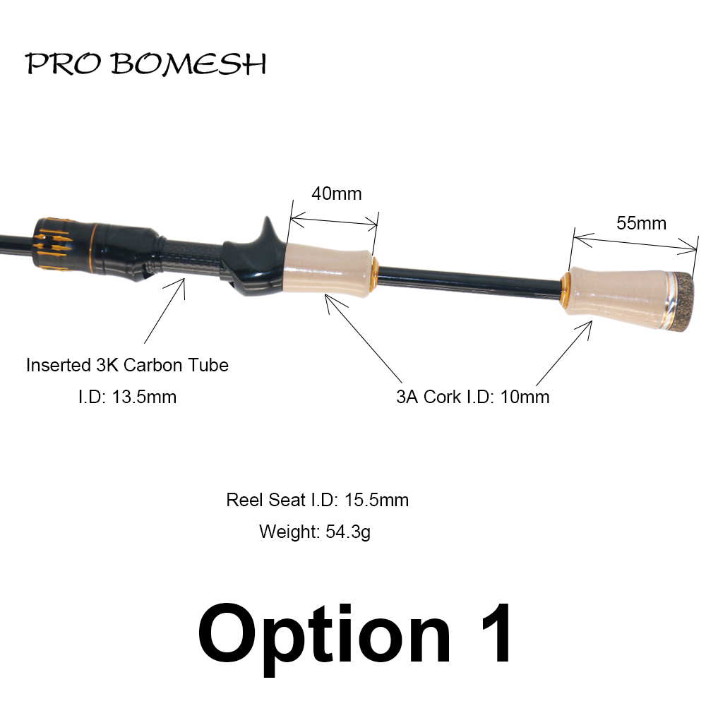 Pro Bomesh 3A Grade Cork SKTS  - مراجعة Ice Fishing Reel وسعره