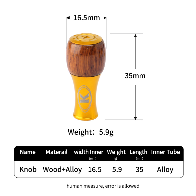 Umi 1pc Fishing Reel Wood Knob - مراجعة Trolling Reel وسعره