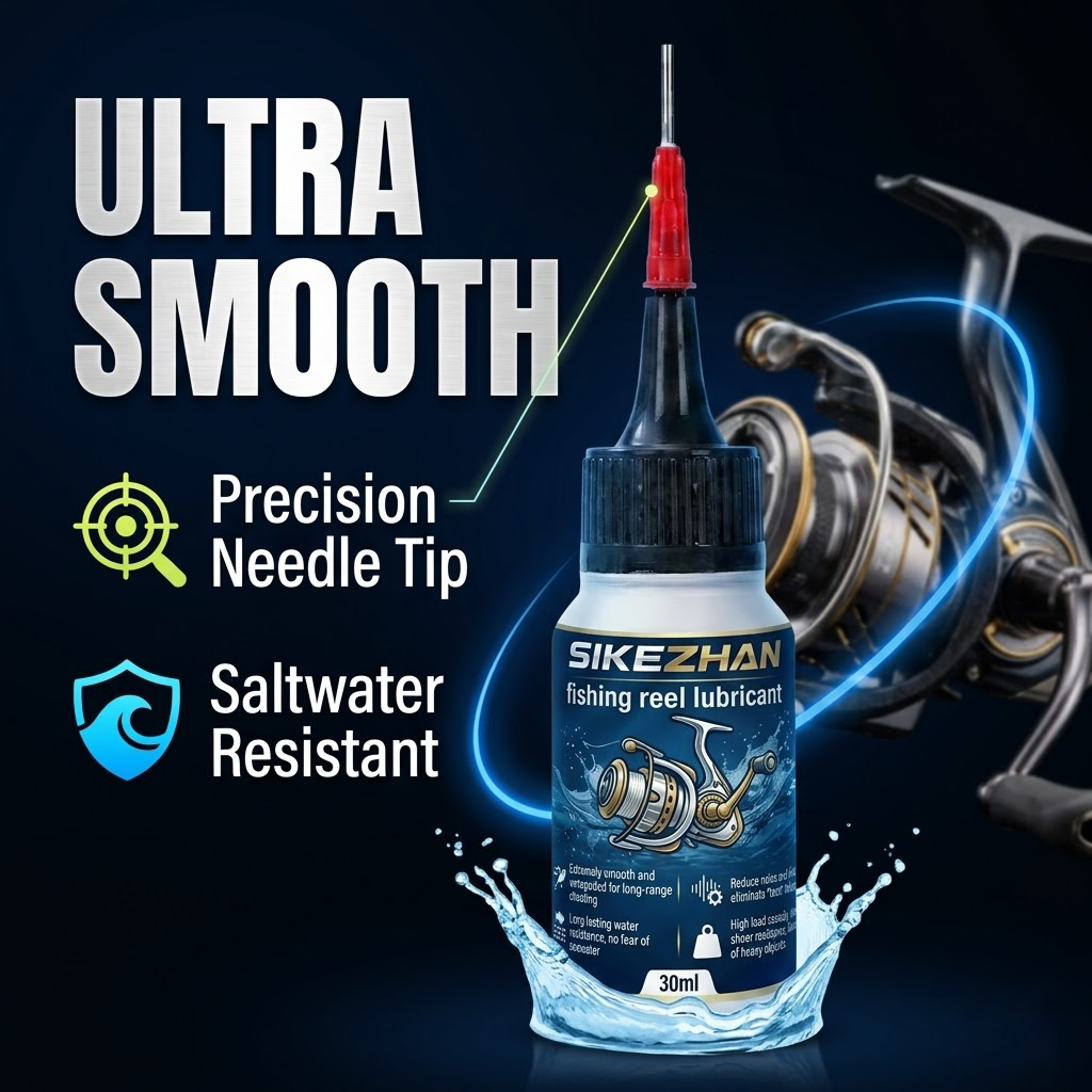 Fishing Reel Oil and Grease Lu - مراجعة Reel Lubricant وسعره