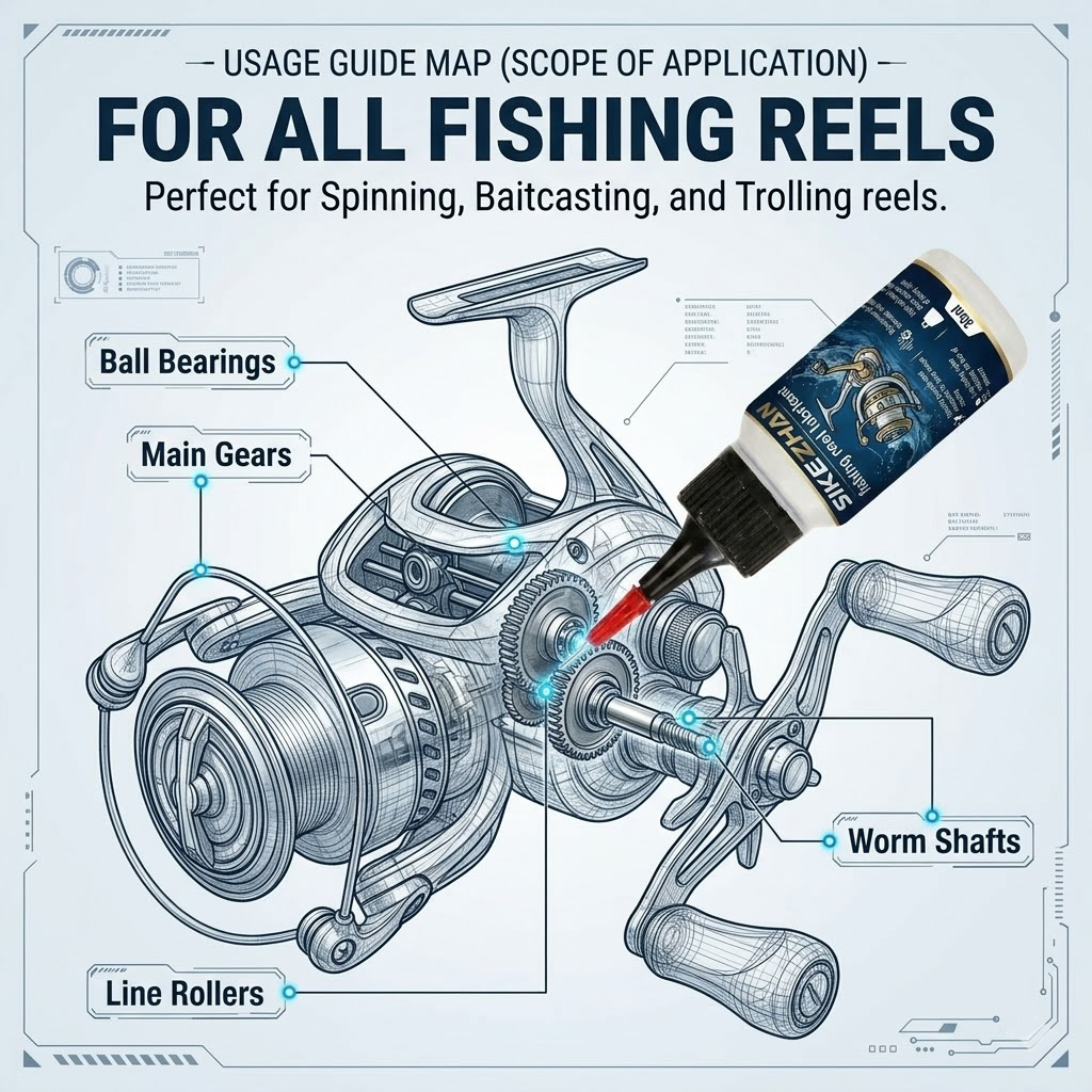 Fishing Reel Oil and Grease Lu - مراجعة Reel Lubricant وسعره