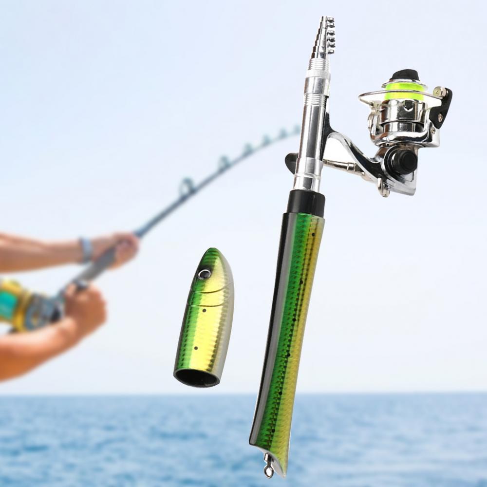 1.4m Mini Ice Fishing Rod Fish - مراجعة Ice Fishing Reel وسعره