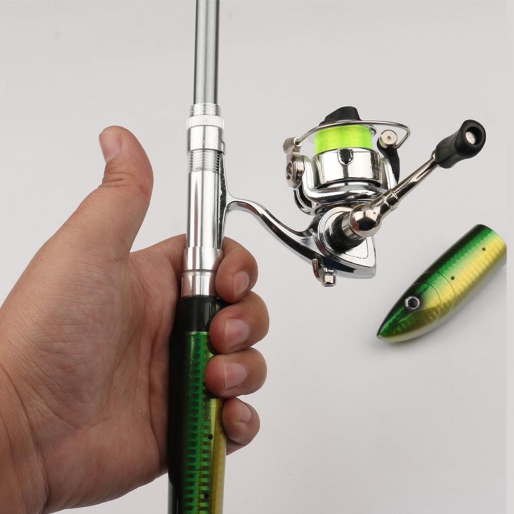 1.4m Mini Ice Fishing Rod Fish - مراجعة Ice Fishing Reel وسعره