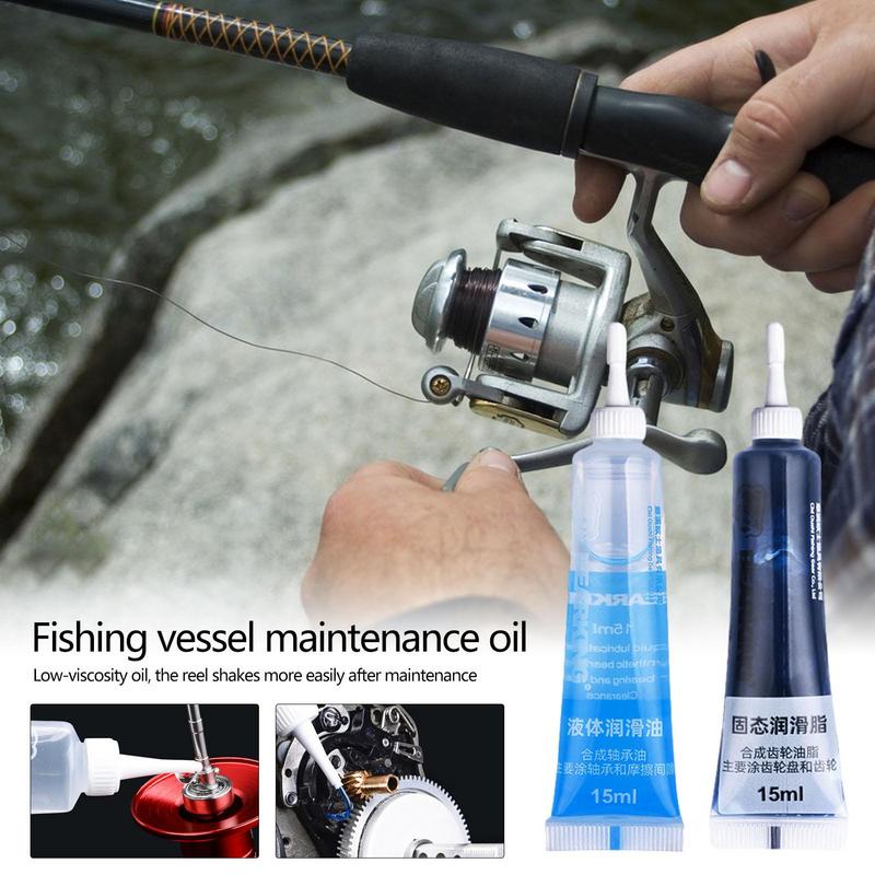 Fishing Reel Lubricant 15ml Re - مراجعة Reel Oil وسعره