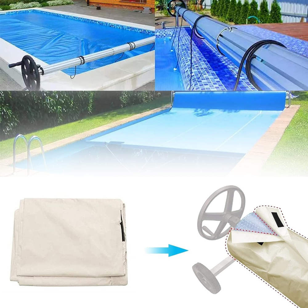 Solar Blanket Cover Pool Reel  - مراجعة Reel Cover وسعره