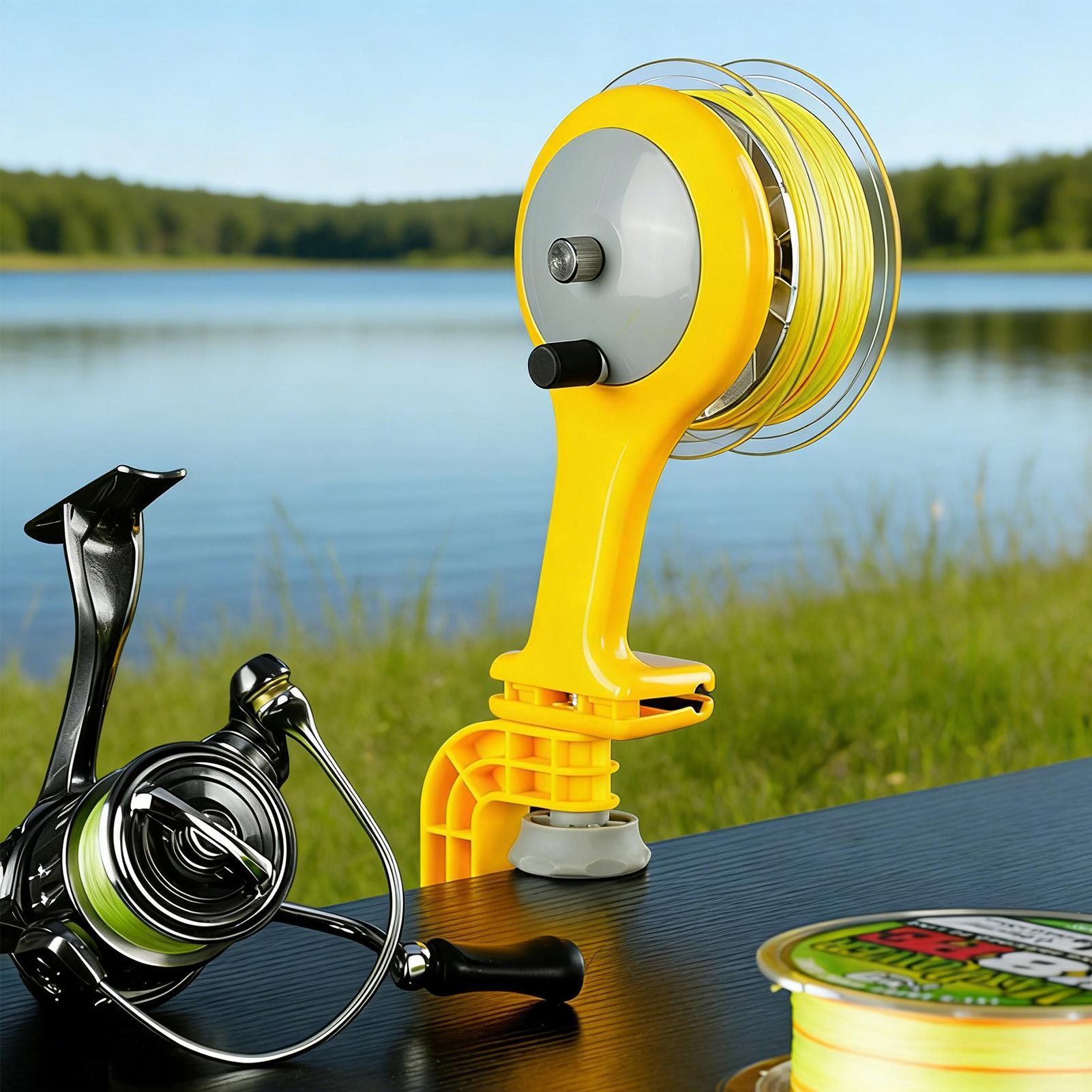 Line Spooler With Clamp Non-Sl - مراجعة Ice Fishing Reel وسعره