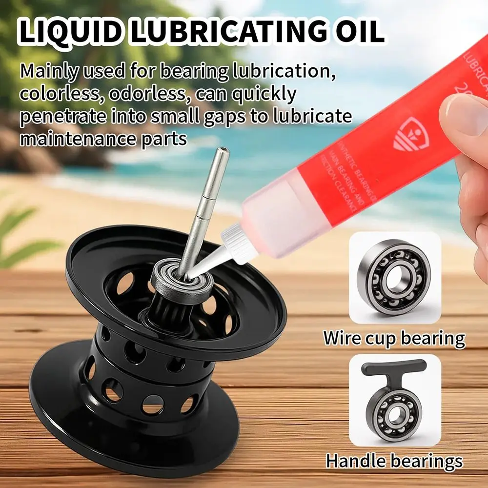 40ml Fish Reel Grease Long-Las - مراجعة Reel Grease وسعره