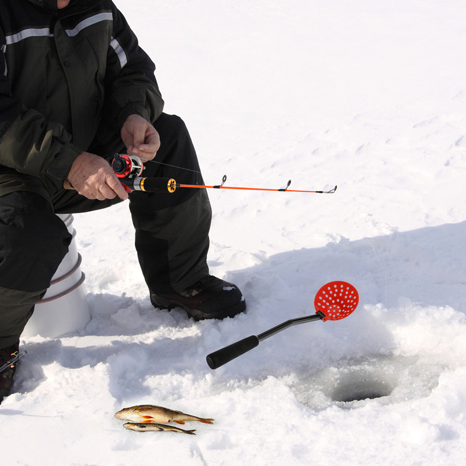 US Lixada Ice Fishing Rod Reel - مراجعة Ice Fishing Reel وسعره