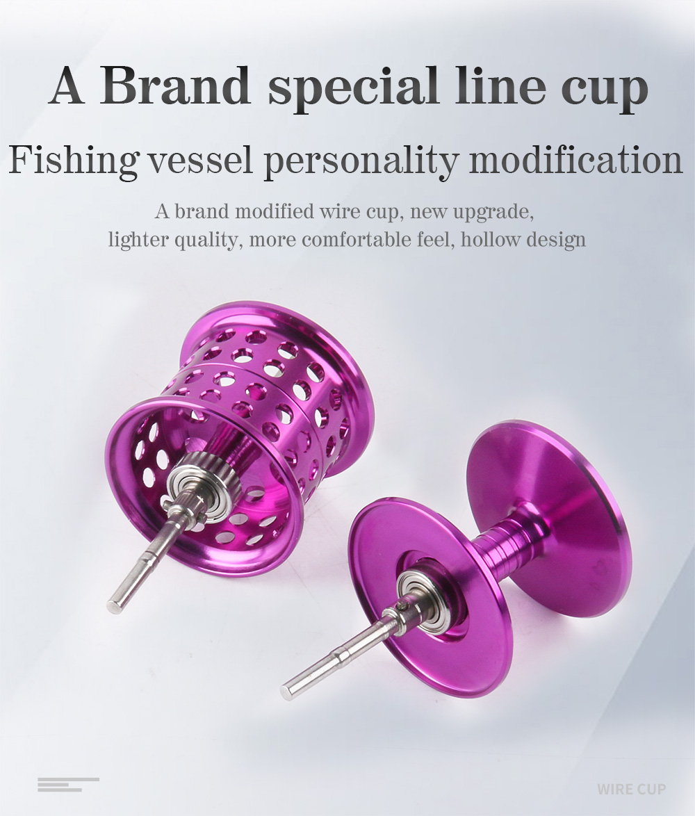 DIY Baitcasting Fishing Reel S - مراجعة Reel Spare Spool وسعره
