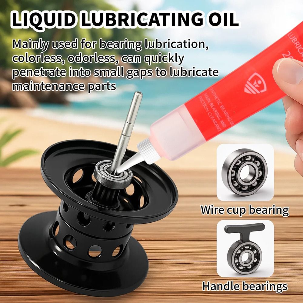 40ml Fish Reel Grease Water-Re - مراجعة Reel Grease وسعره