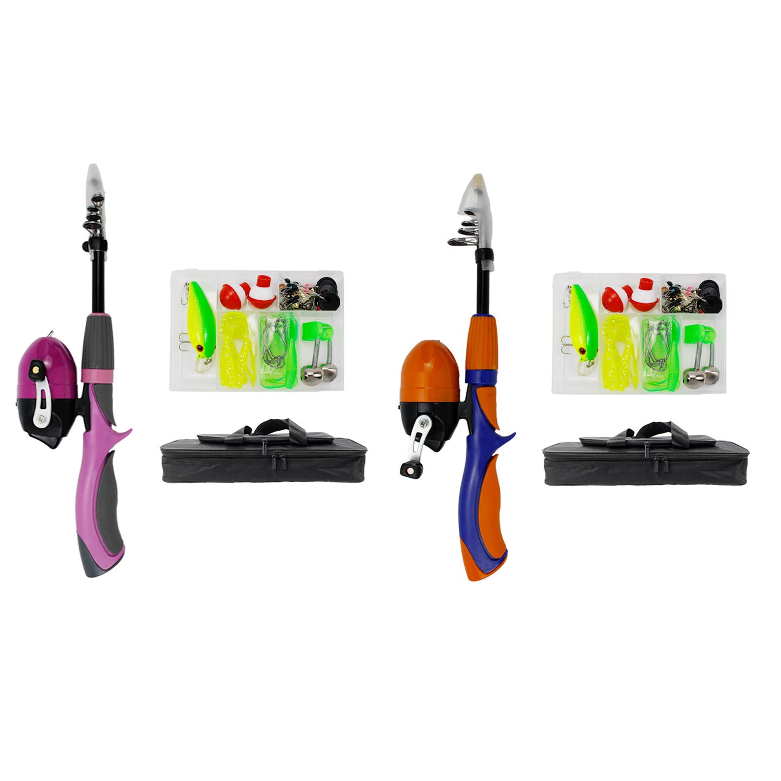 Kids Fishing Pole Travel Tote  - مراجعة Spincast Reel وسعره