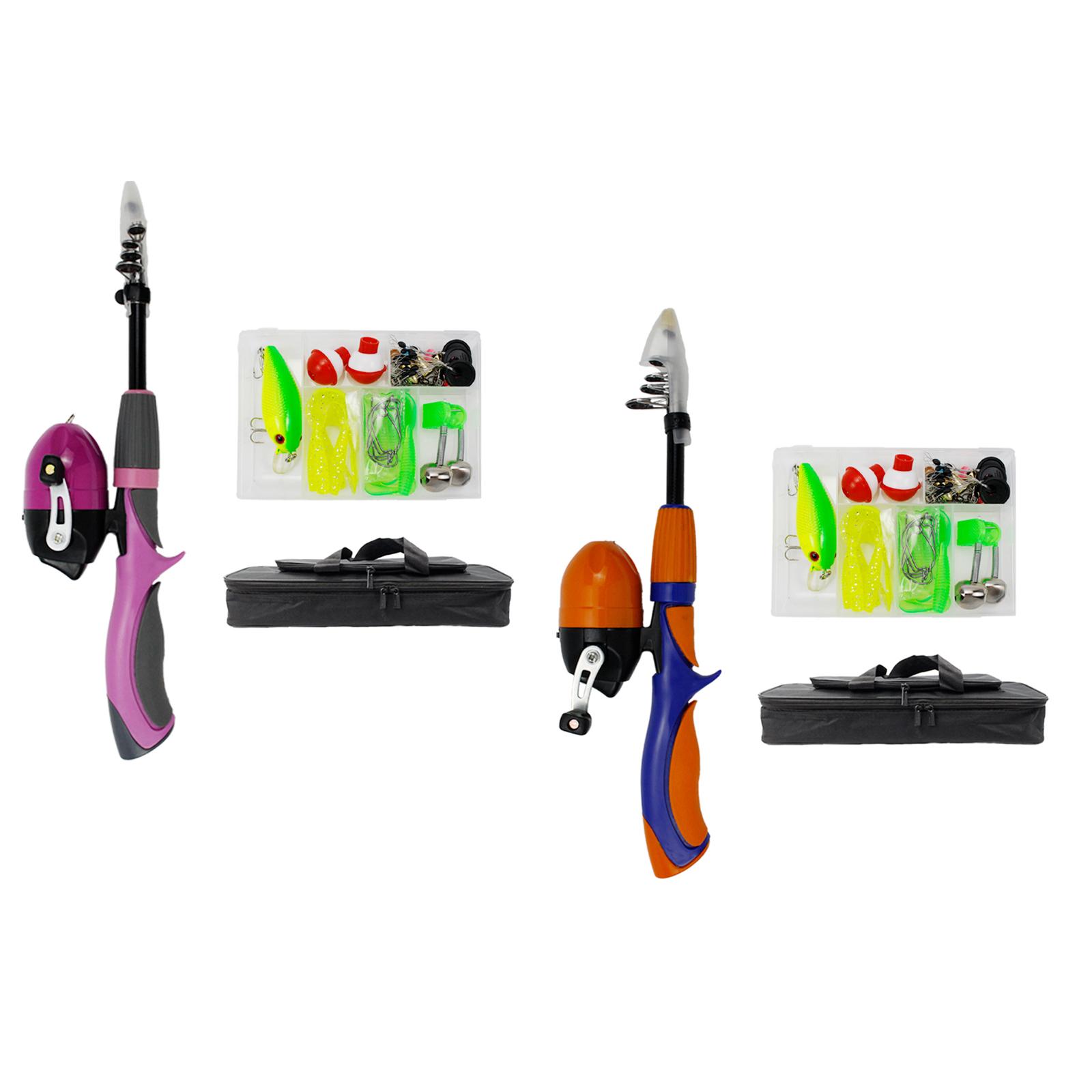 Kids Fishing Pole Travel Tote  - مراجعة Spincast Reel وسعره