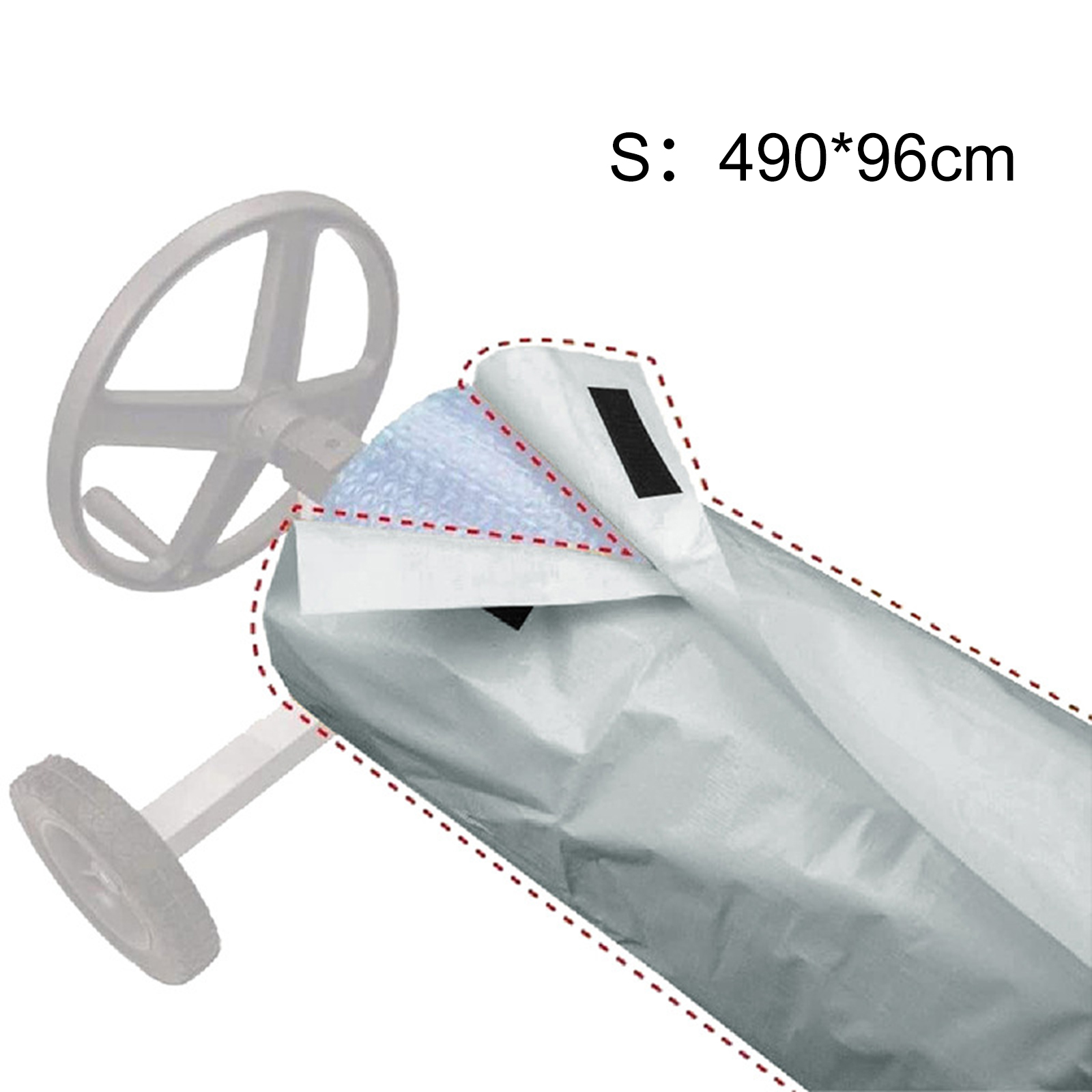 Pool Solar Reel Cover Protecti - مراجعة Reel Cover وسعره