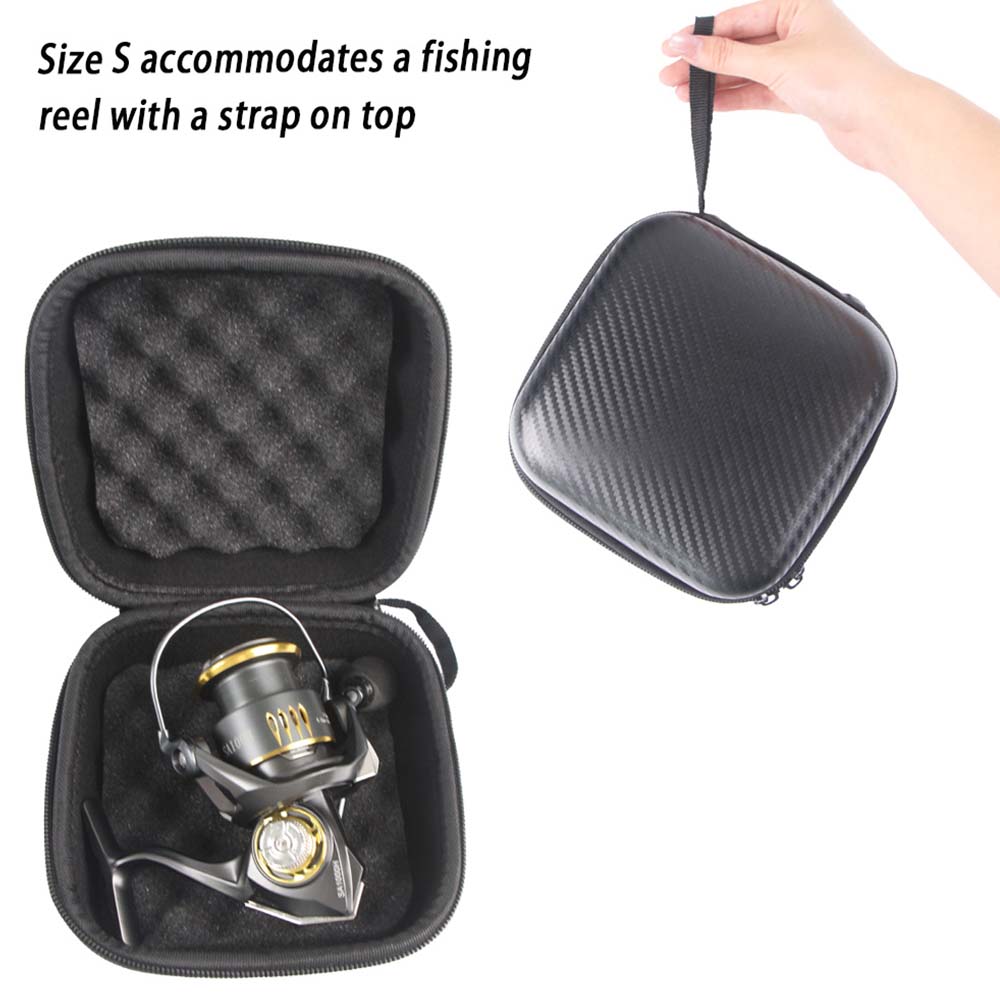 JSFUN Fishing Reel Case S/M/L  - مراجعة Spincast Reel وسعره
