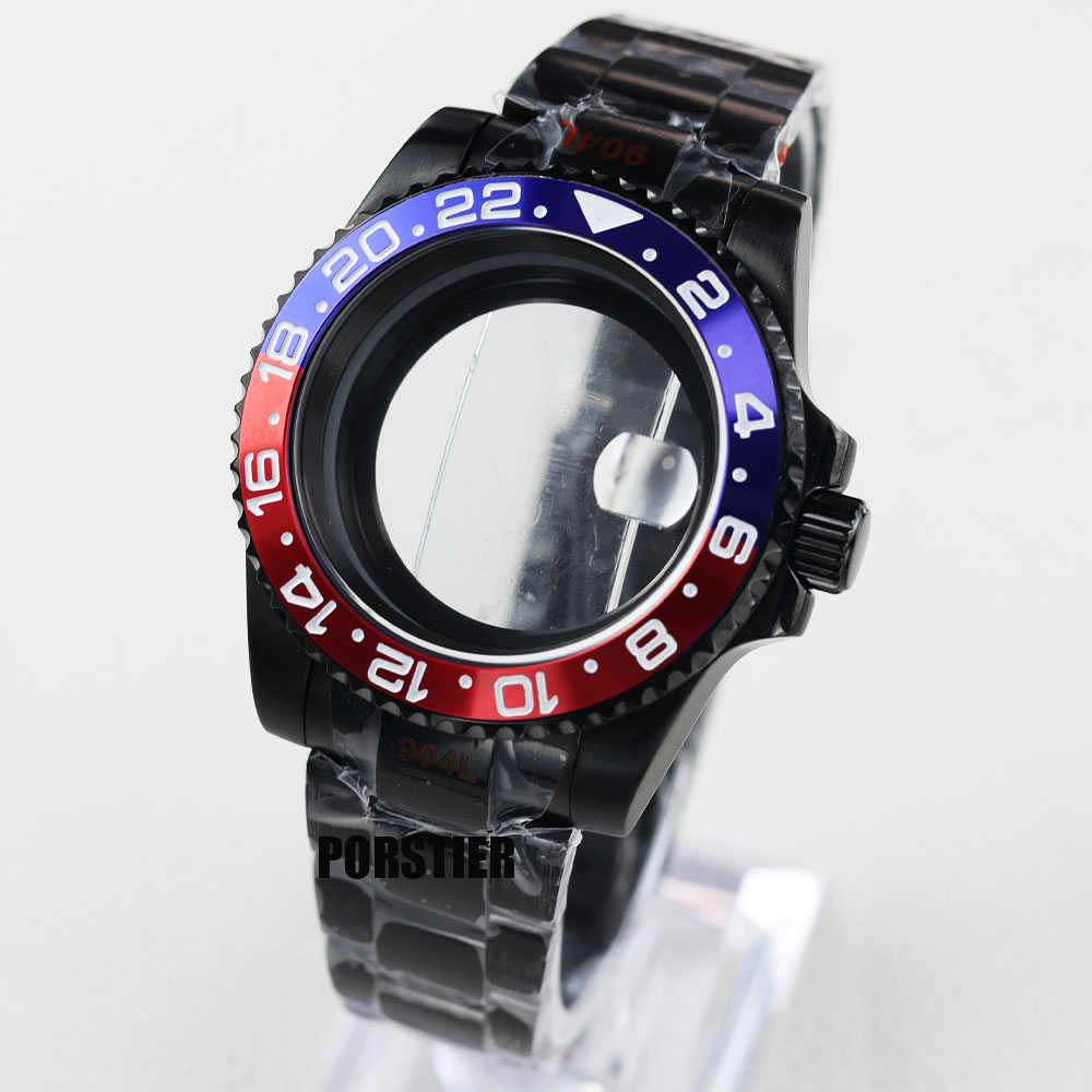 40mm Black pvd watch case sapp - مراجعة Reel Case وسعره