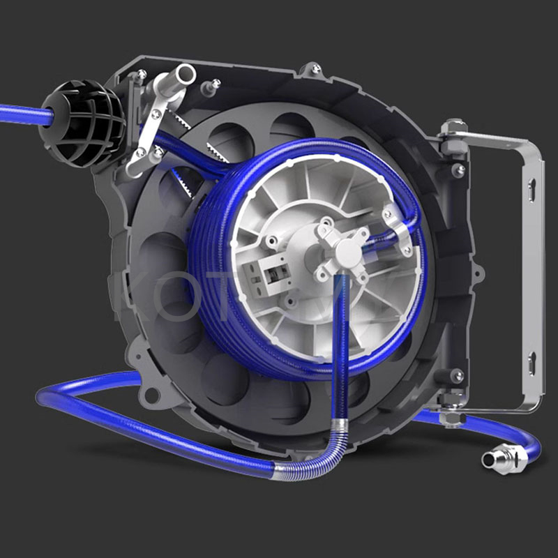 Air Drum Automatic Retracting  - مراجعة Electric Reel وسعره