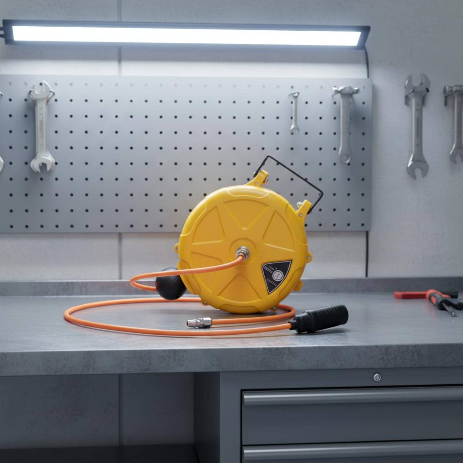 Mini Hose Reel Self-Locking Re - مراجعة Reel Handle وسعره