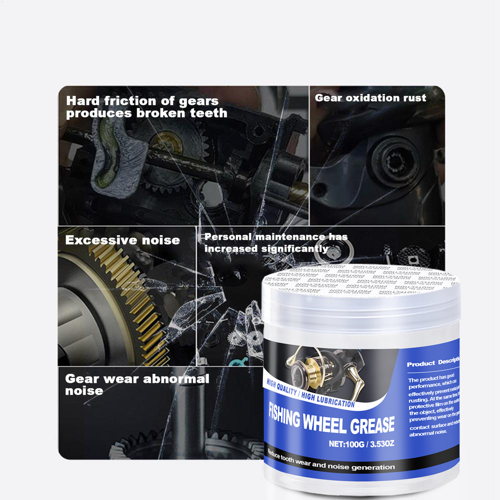 50g /100g Fishing Reel Grease  - مراجعة Reel Repair Kit وسعره