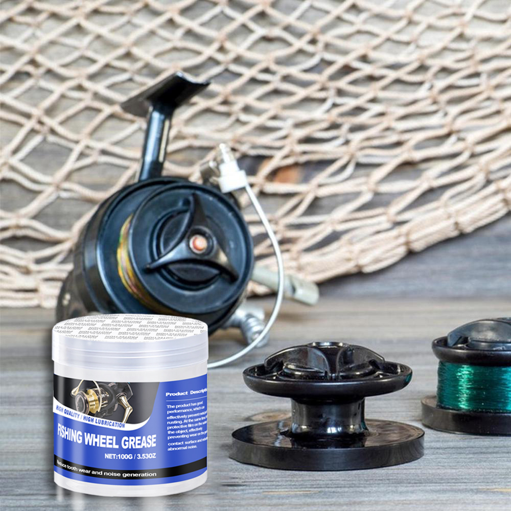 50g /100g Fishing Reel Grease  - مراجعة Reel Repair Kit وسعره