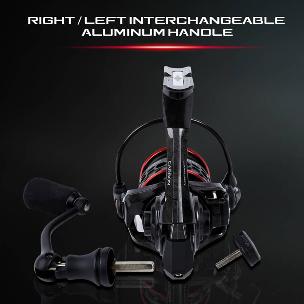 MIFINE CARBON Ultralight Spinn - مراجعة Reel Spare Spool وسعره