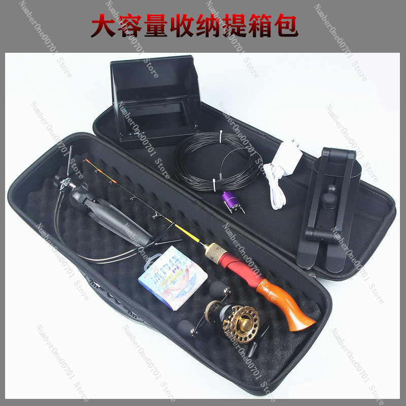Portable Ice & River Fishing R - مراجعة Ice Fishing Reel وسعره
