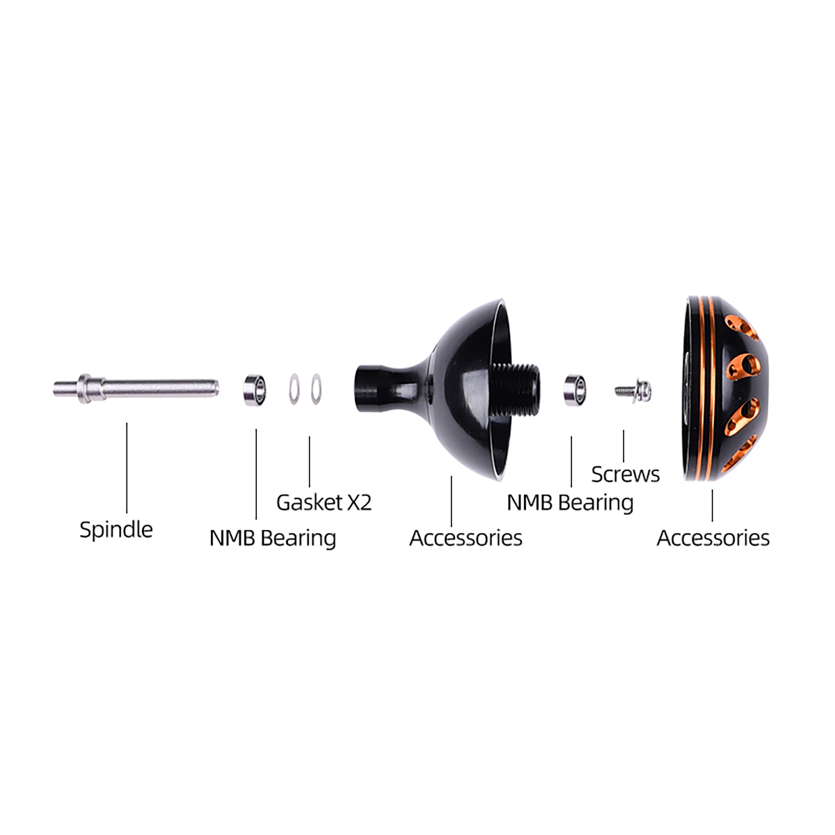 ROLLFISH 1PC Fishing Reel Hand - مراجعة Reel Handle وسعره