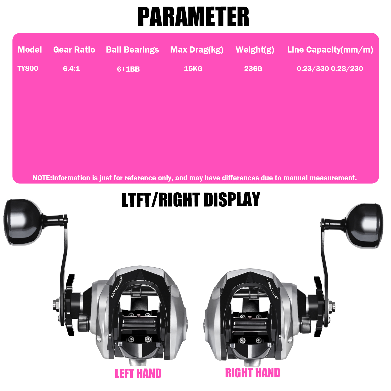 SAMOLLA Large New Baitcasting  - مراجعة Reel Spare Spool وسعره