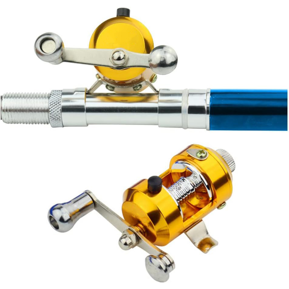 Pocket Ice Fishing Rod & Reel  - مراجعة Ice Fishing Reel وسعره