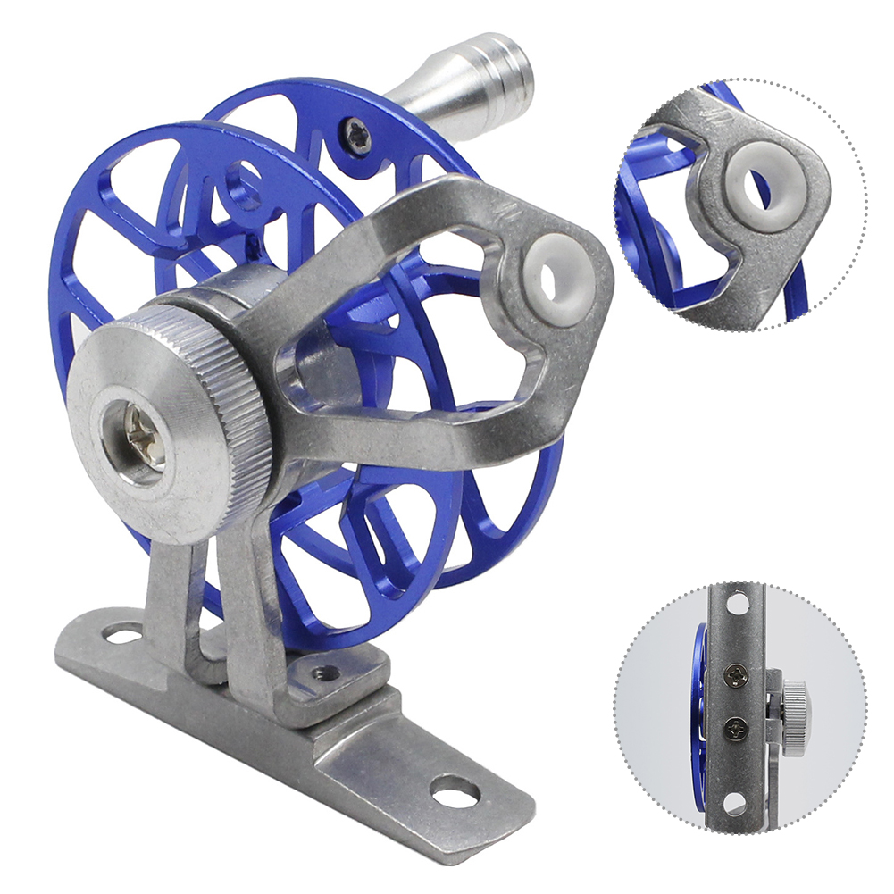 Fishing Wheel Fly Fishing Whee - مراجعة Ice Fishing Reel وسعره