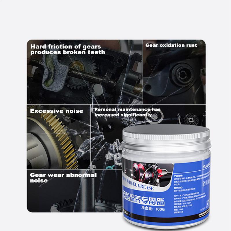 100g Fishing Reel Grease Teard - مراجعة Reel Repair Kit وسعره