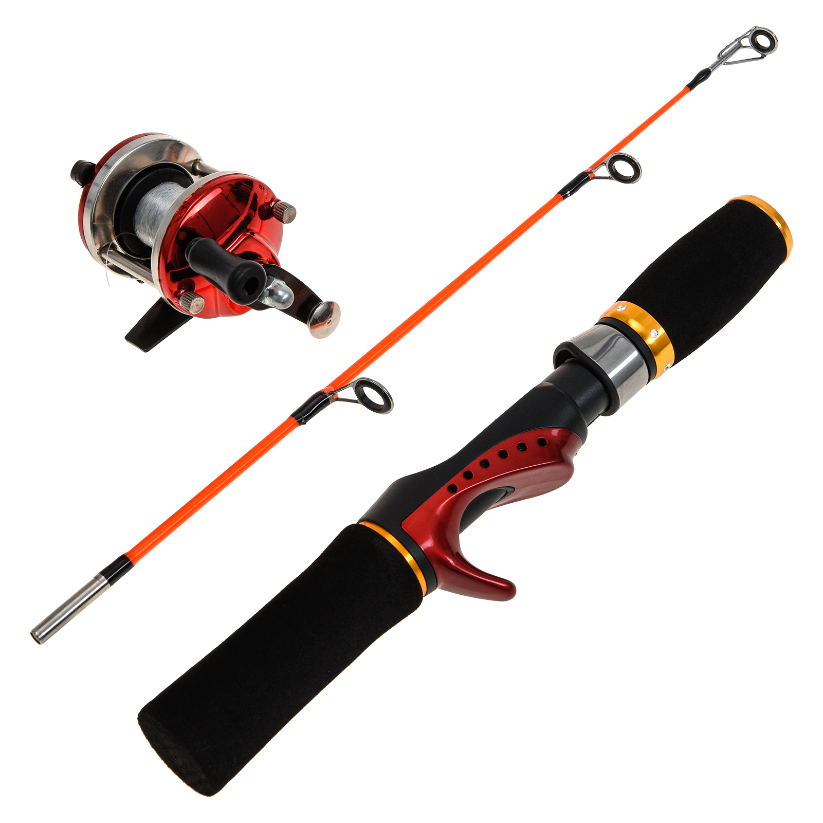 Ice Fishing Rod Reel Combo Com - مراجعة Ice Fishing Reel وسعره
