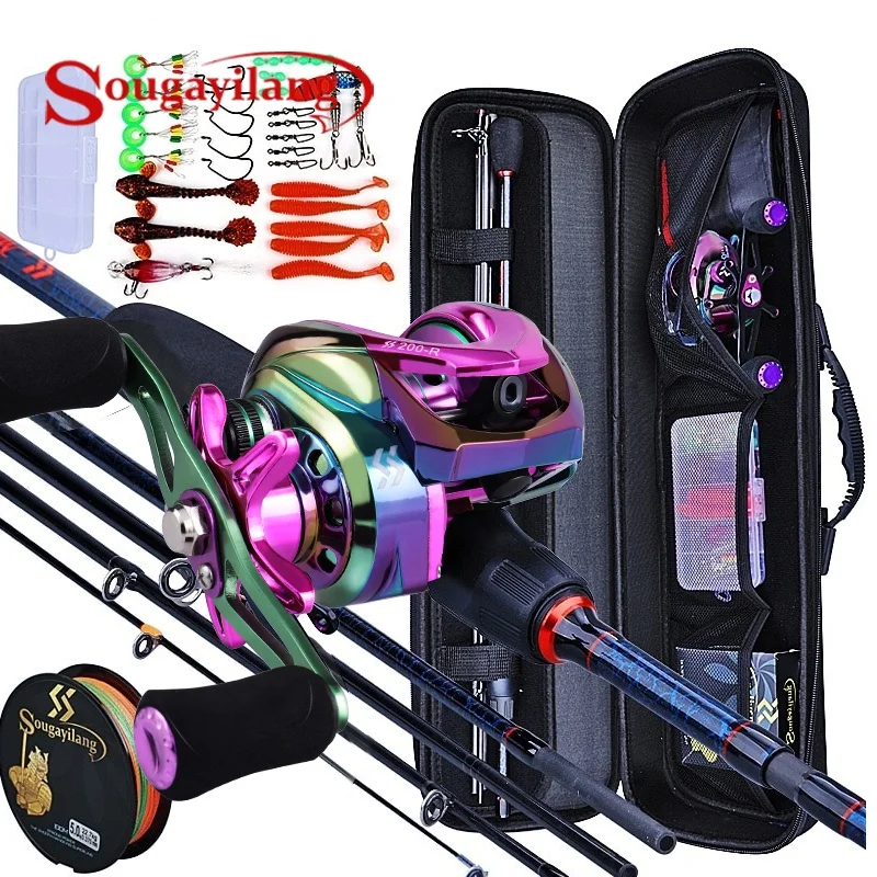 Sougayilang Fishing Rods and R - مراجعة Reel Bag وسعره