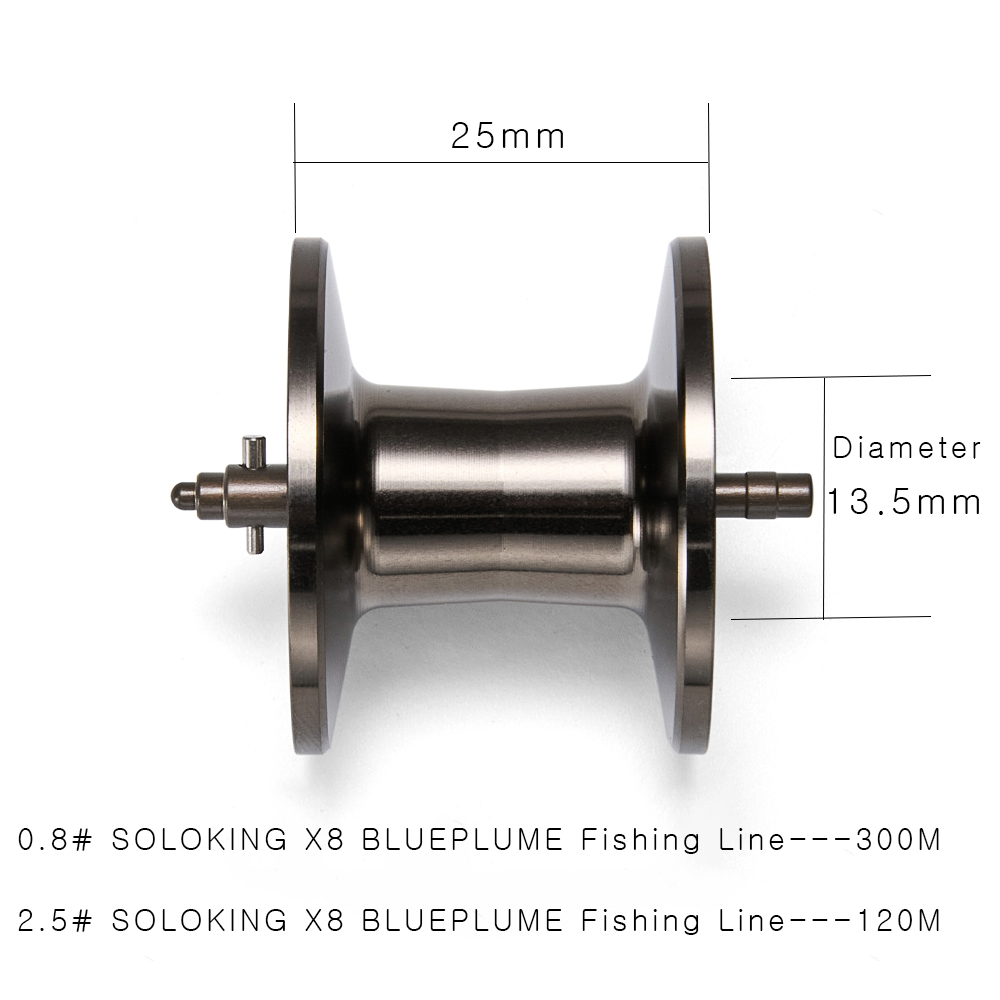 SOLOKING ASHMOON Deep Spool 5. - مراجعة Reel Spare Spool وسعره