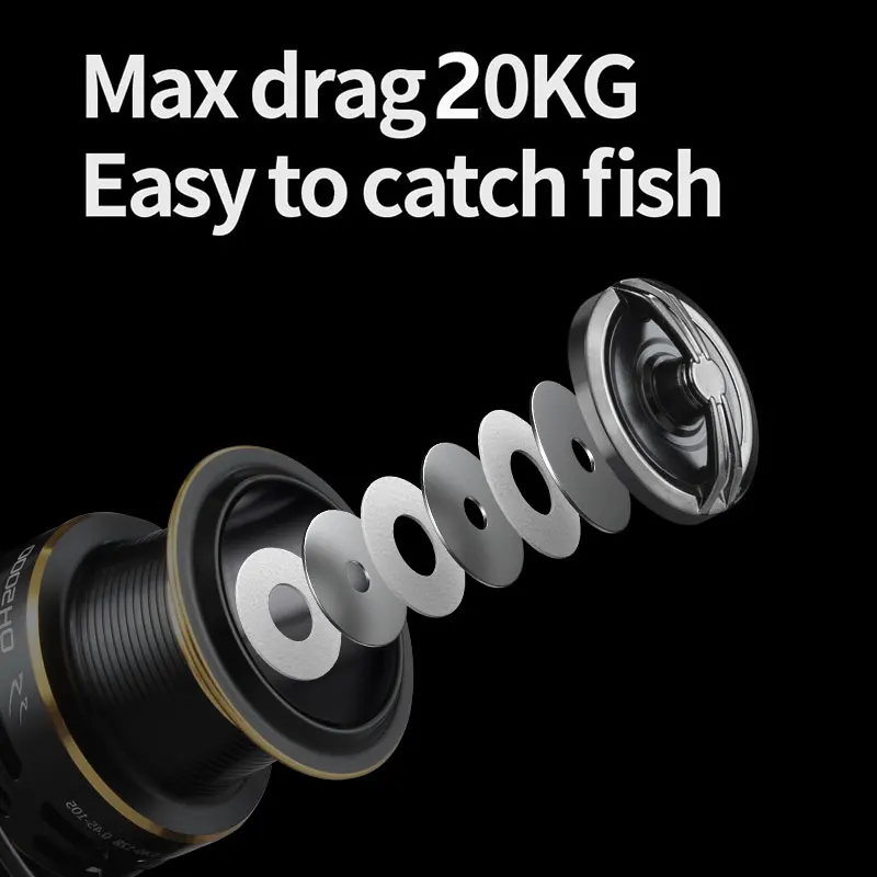 LINNHUE Carp Fishing Reel Spin - مراجعة Reel Spare Spool وسعره