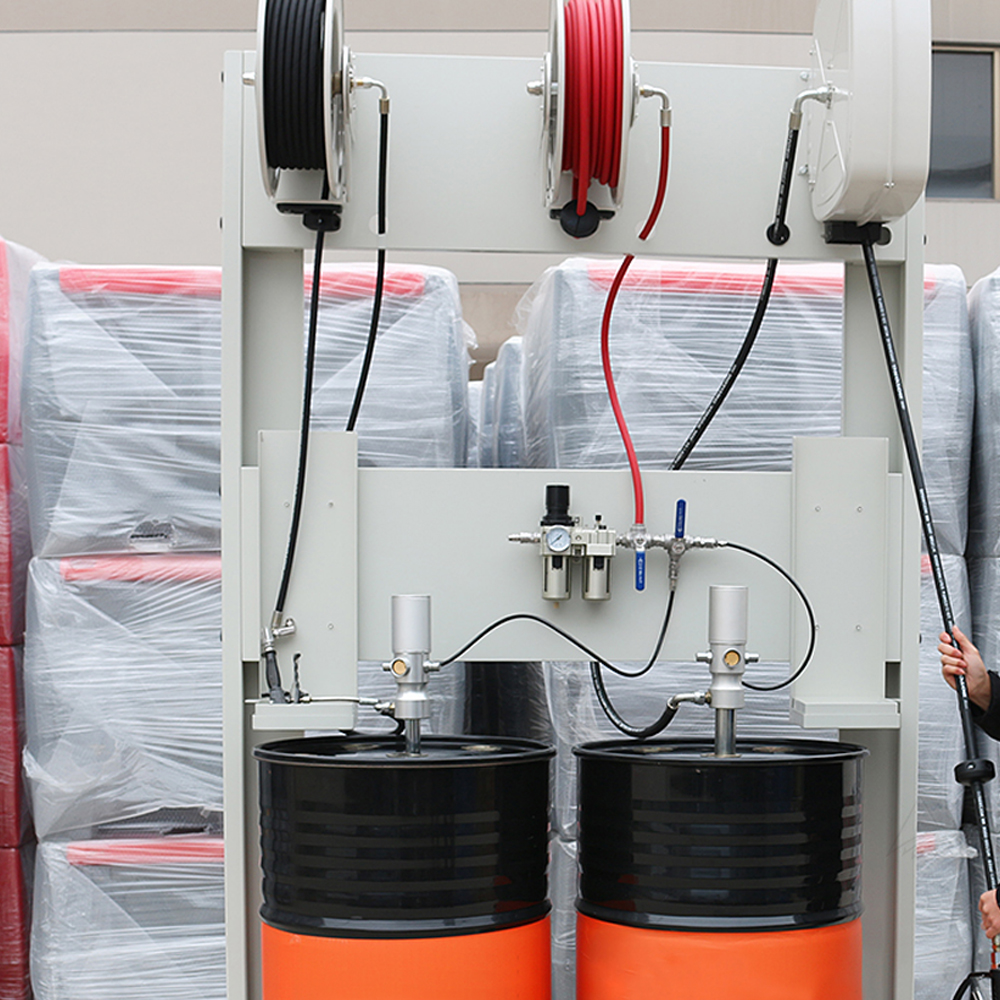 Automatic Pneumatic Lube Drum  - مراجعة Reel Oil وسعره