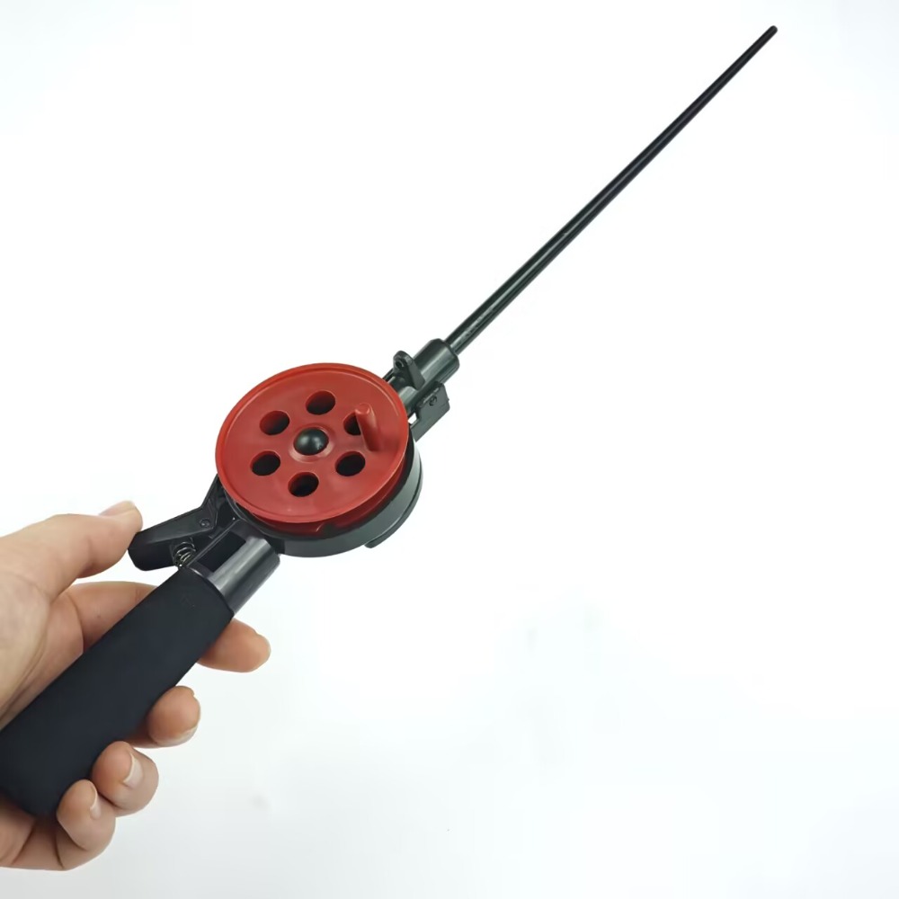 1pc 33.5cm Mini Ice Fishing Ro - مراجعة Ice Fishing Reel وسعره