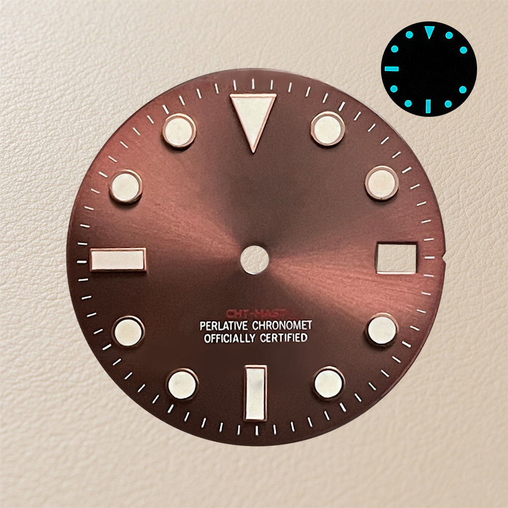 28.5mm S Logo Sunburst Dial Fi - مراجعة Reel Case وسعره