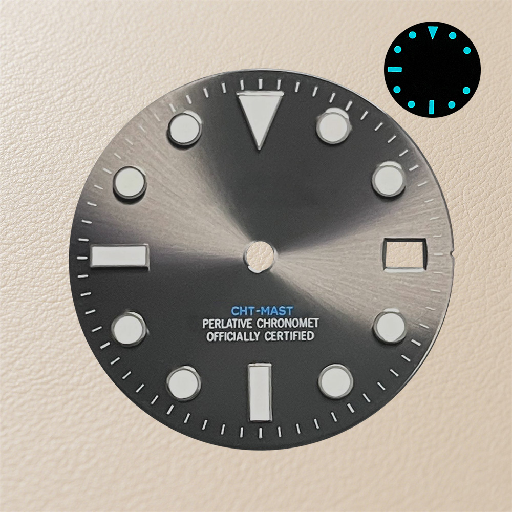 28.5mm S Logo Sunburst Dial Fi - مراجعة Reel Case وسعره