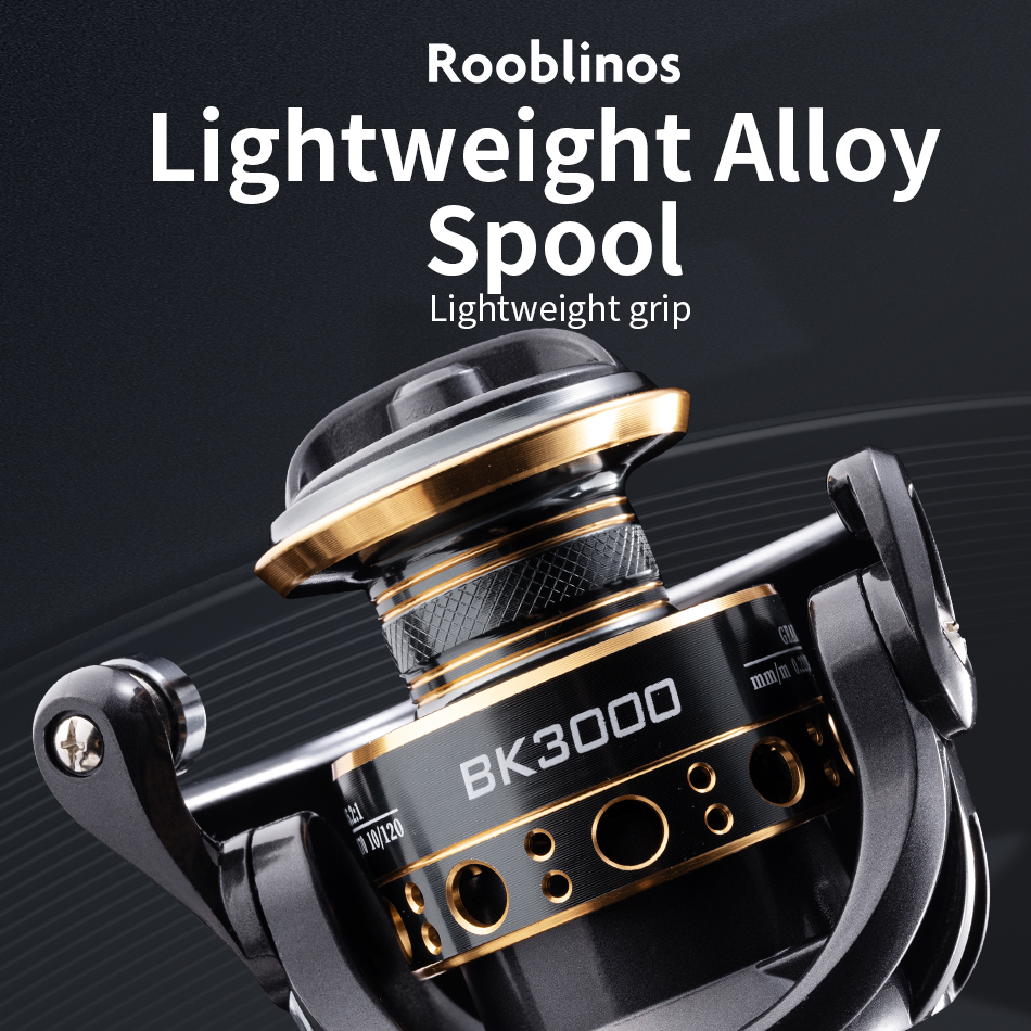 Rooblinos BK Spinning Fishing  - مراجعة Reel Spare Spool وسعره