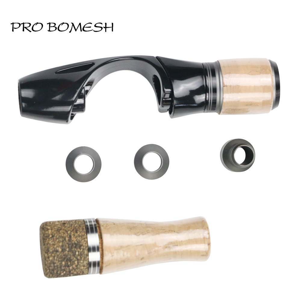 Pro Bomesh 1 Set Cork Handle S - مراجعة Ice Fishing Reel وسعره