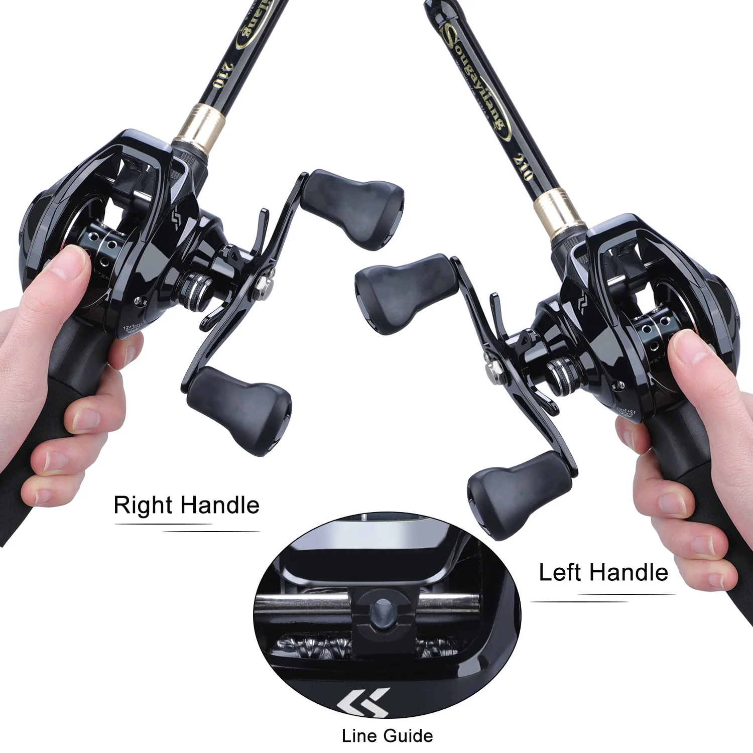 Sougayilang Fishing Rod and Re - مراجعة Spincast Reel وسعره