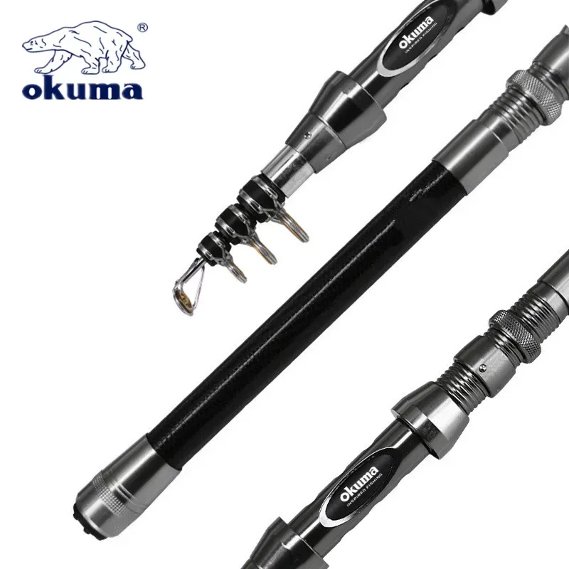 OKUMA New Carbon Rock Rod 1.5M - مراجعة Surf Reel وسعره