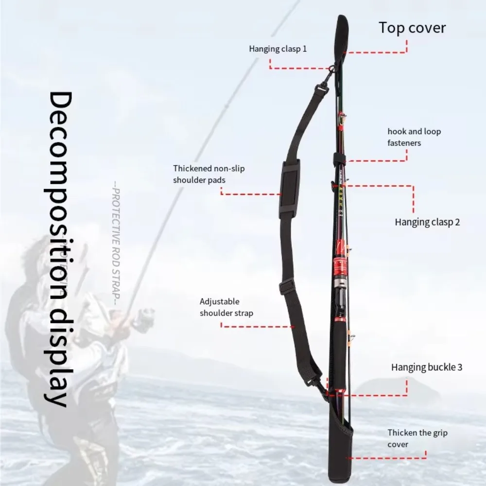 Adjustable Fishing Rod Storage - مراجعة Reel Cover وسعره